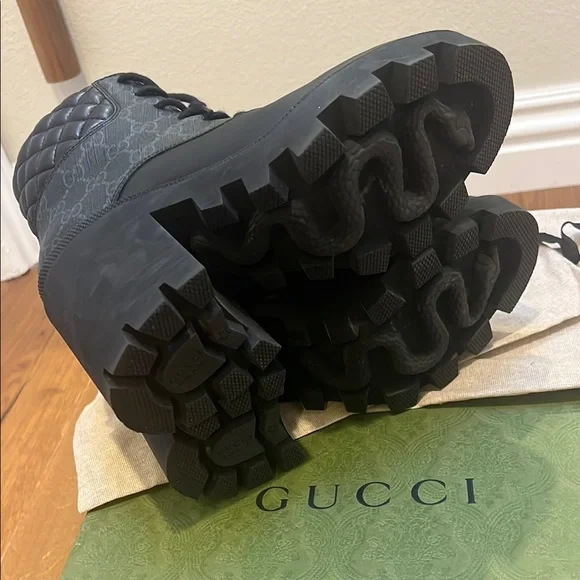 Gucci Apollo GG Supreme Boots - Picture 4 of 5